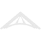 Ekena Millwork Pitch Stanford Architectural Grade PVC Gable Pediment, 72"W x 30"H x 1"P (10/12) GPP072X030X100STA - alternate 4